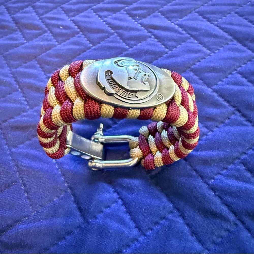 Paracord Bracelet FSU Seminoles